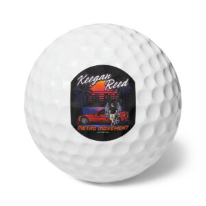 Golf Balls, 6pcs Keegan Reed Metro Movement