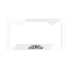 Metal License Plate Frame